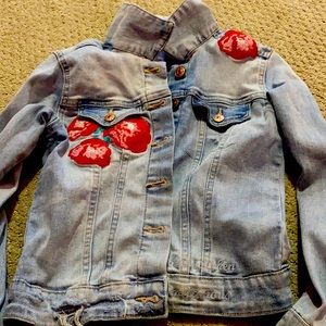 A flower Jean jacket!